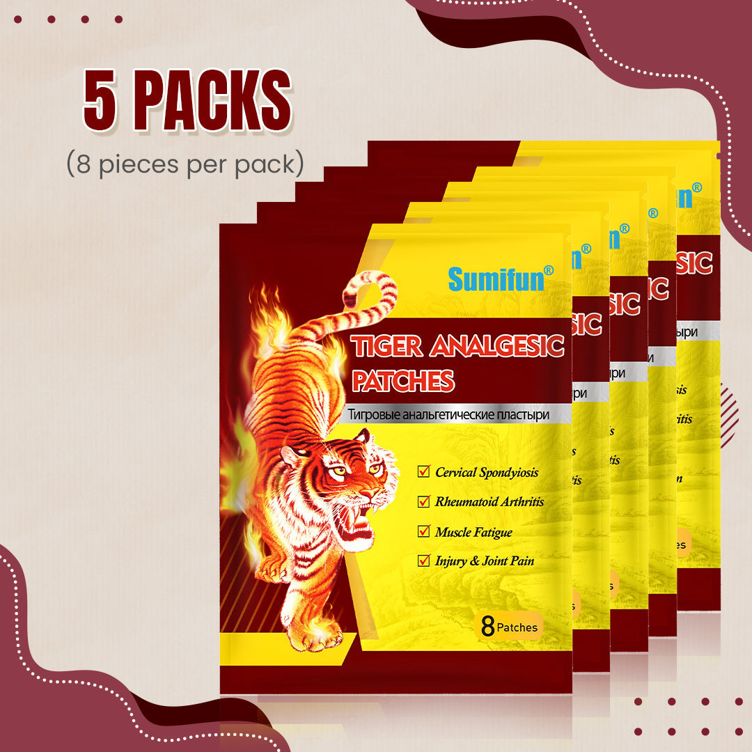 Pain Relief Tiger Analgesic Patches