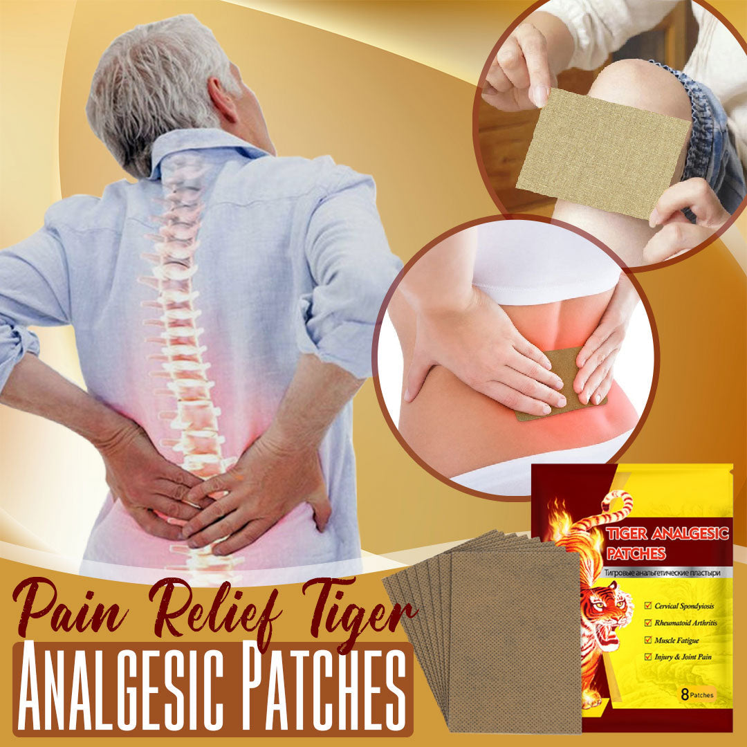 Pain Relief Tiger Analgesic Patches