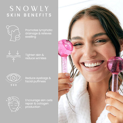 SNOWLY FrozenAge CryoFacial Ice Globes