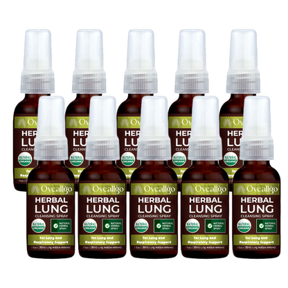 Natural Herbal Spray for Lung and Respiratory Support